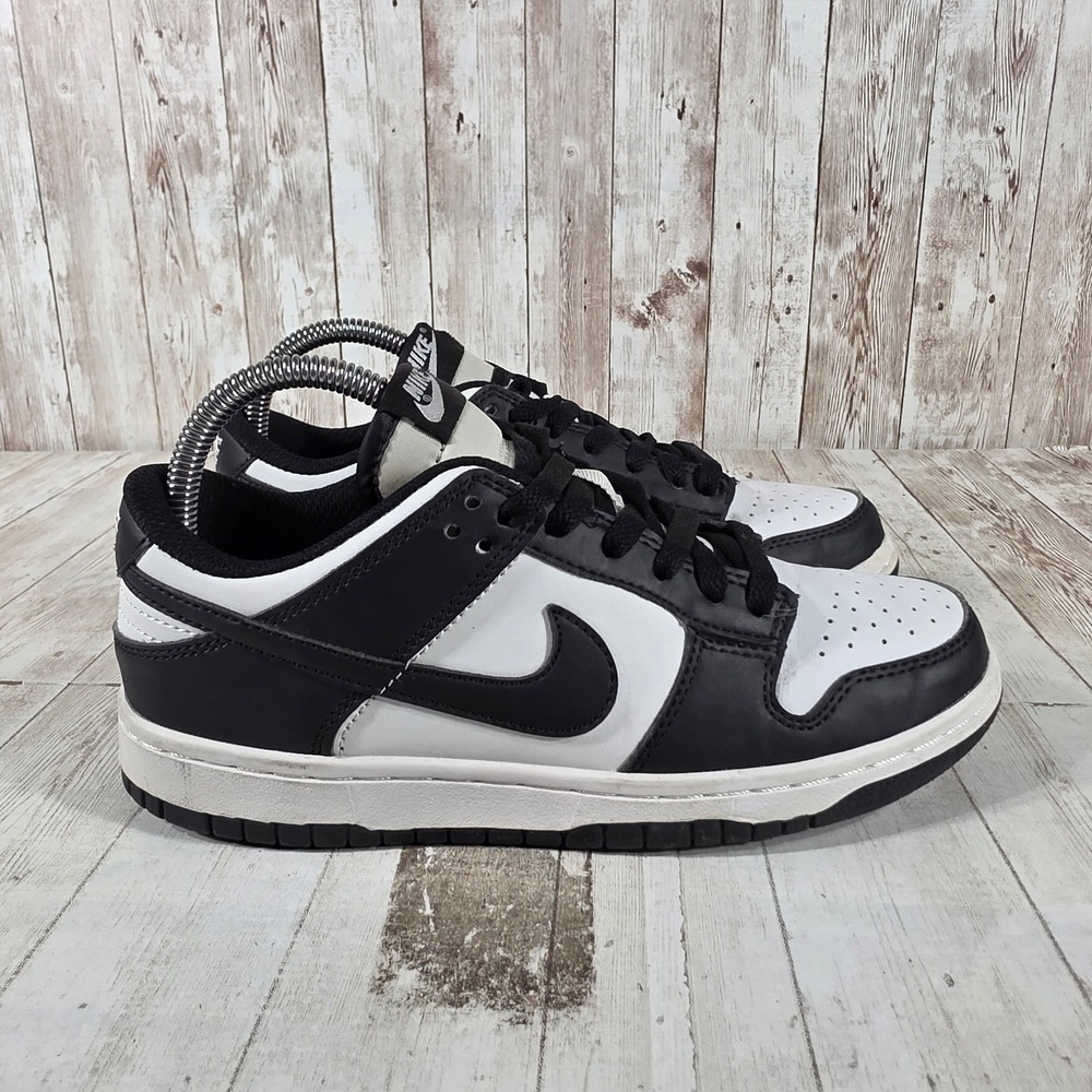Nike Dunk Low Panda Black White Sneakers DD1391-100 Mens 6.5 Womens 8